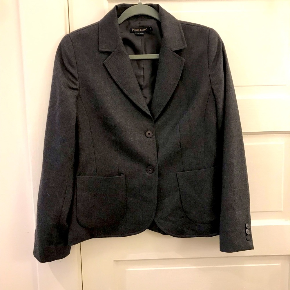 Pendleton Blazer. 100% Wool. Size 6 - image 1